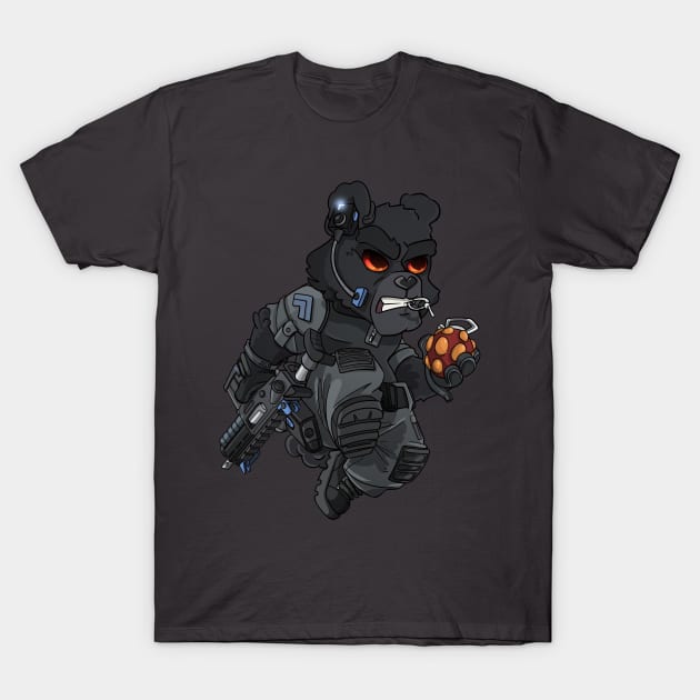 Tactical Teddies ® TTHQ Bucky T-Shirt by hiwez